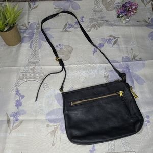 Fossil Black Crossbody